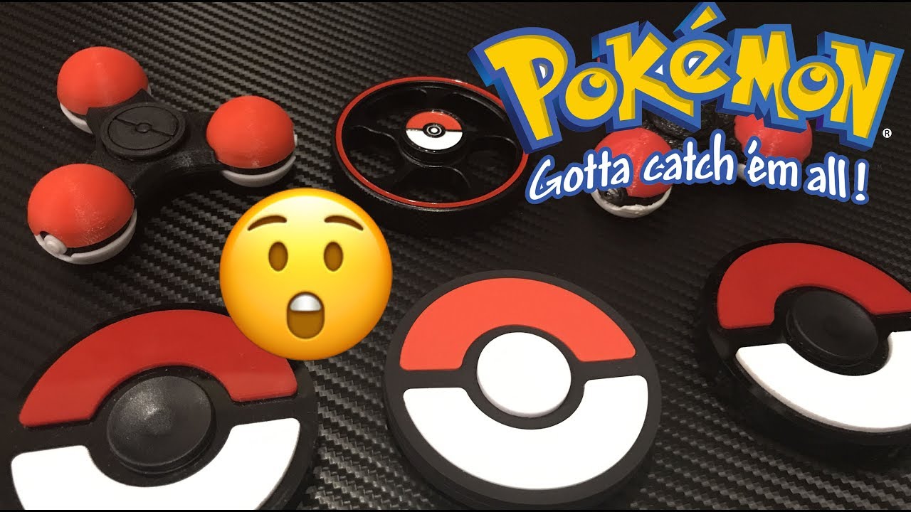 Super Rare Pok&eacute;mon & pokeball Fidget Spinner Review on Amazon & Ebay 2017