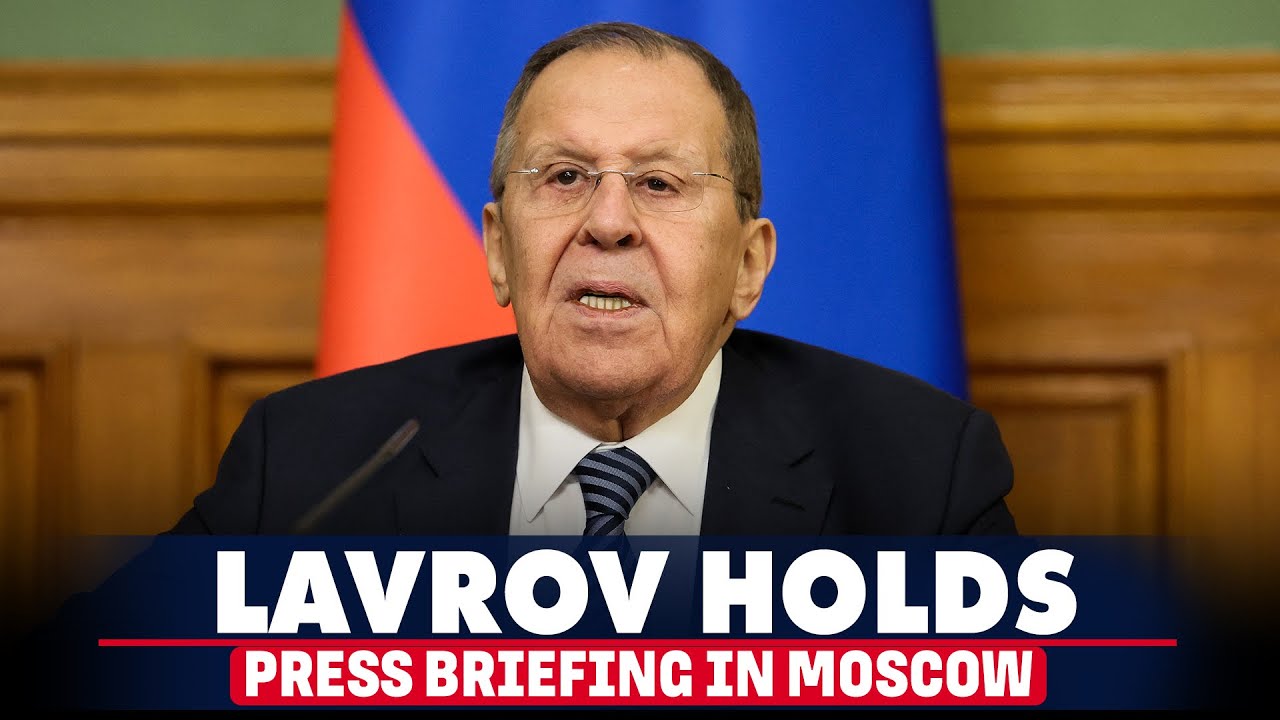 LIVE: Foreign Minister Lavrov holds press briefing in Moscow | Russia's diplomatic efforts in 2025