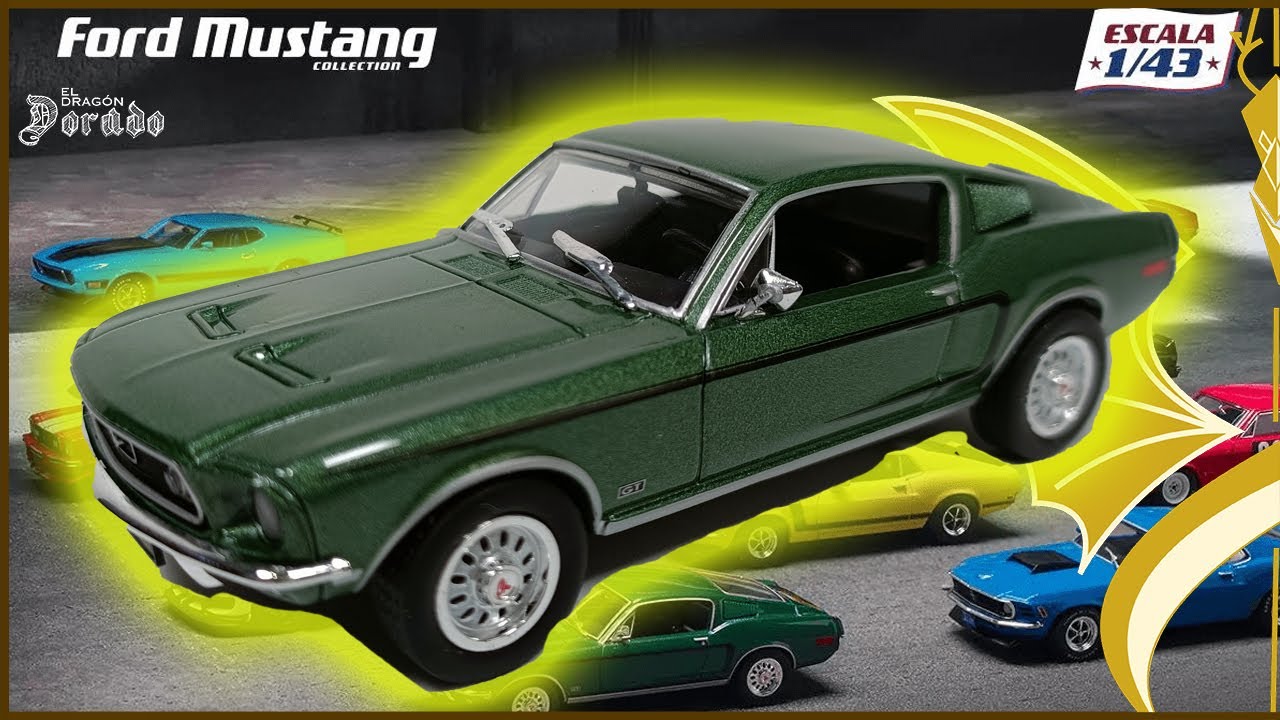 🧧Colección FORD MUSTANG PLANETA DE AGOSTINI 1:43✨✨@anunciostvplaneta