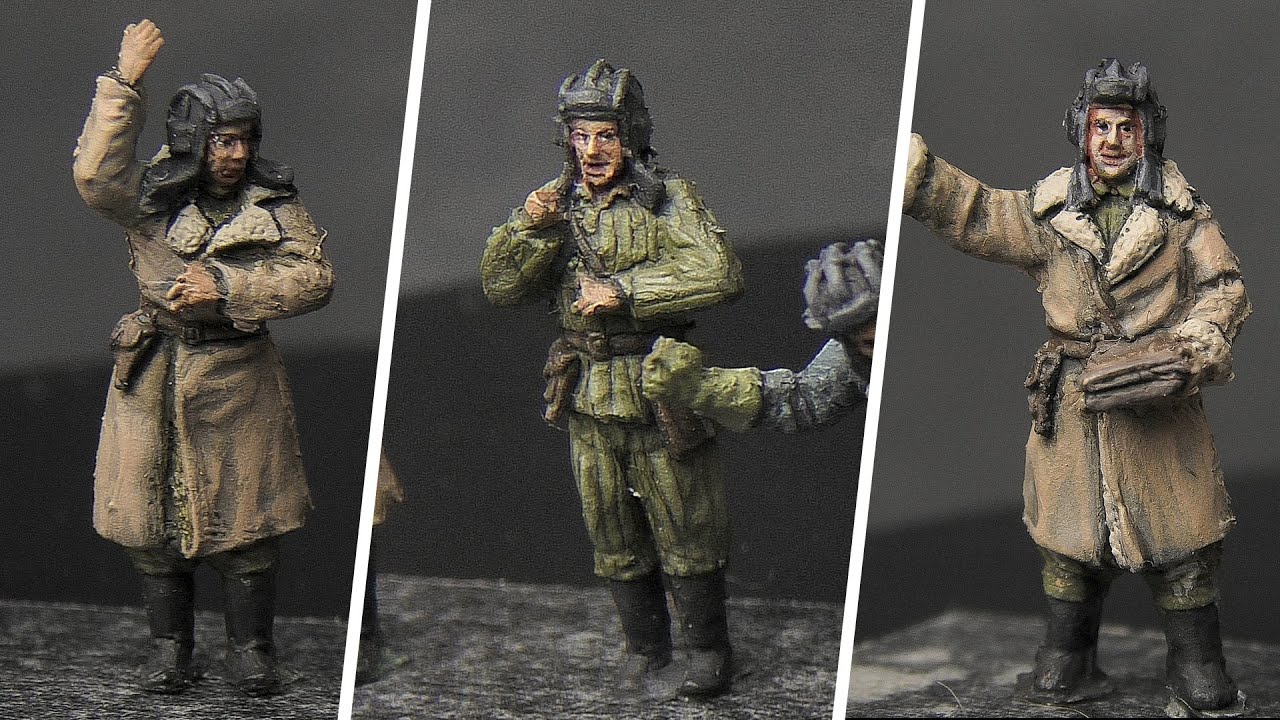 От начала до конца: покраска фигурок масштаба 1/72 стала проще 🌟