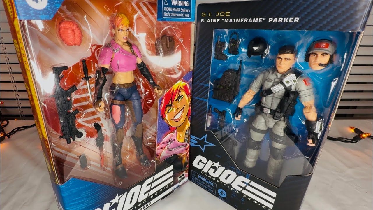 Special Valentine’s Day Unboxing of GI Joe Classified Zarana & Mainframe! 