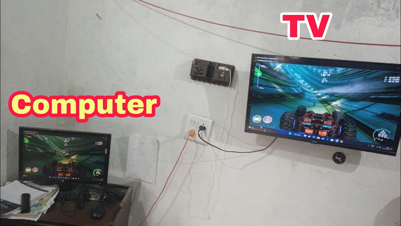 How To Cast Computer or laptop to TV-Screen Mirror PC Windows 10 to TV-with any Browser-one click.