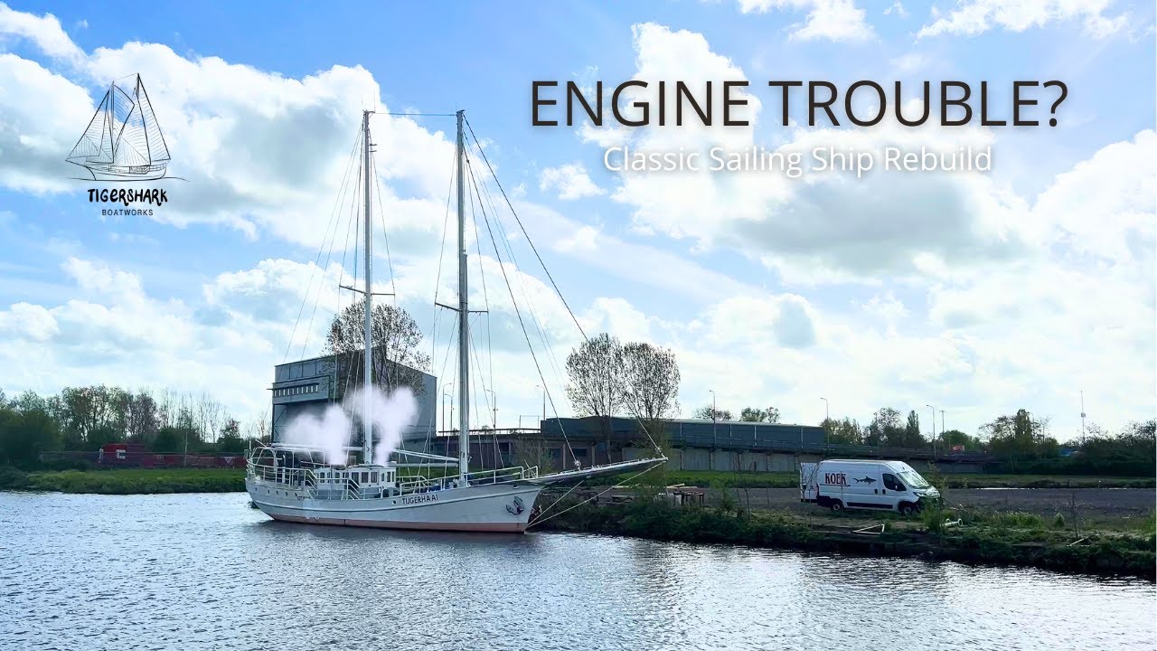 Why Is There STEAM Coming Out Of Our Engine? - Rebuilding Tijgerhaai
