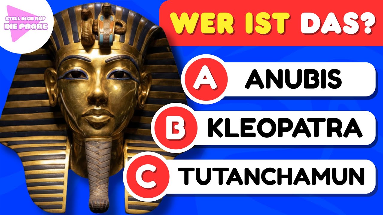 🤔 Wie viel weißt du über das ALTE Ägypten? 🏛️ | 48 UNMÖGLICHE Fragen | Stell dich auf die Probe