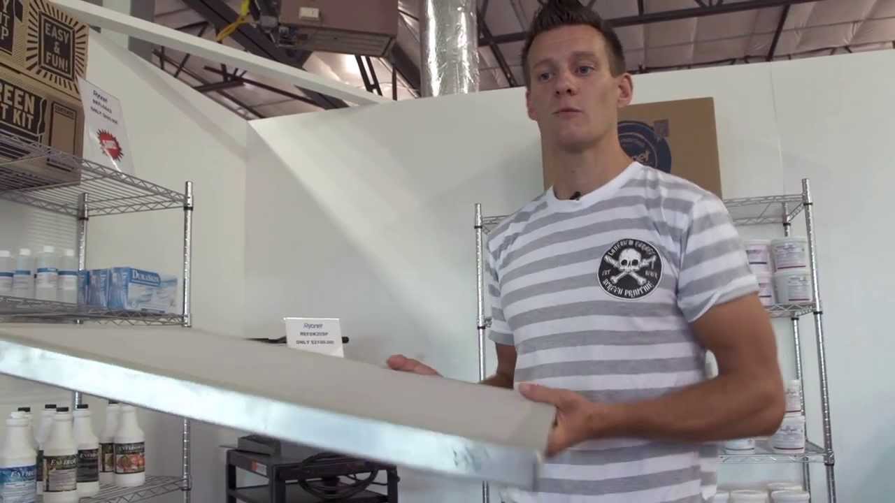 How to Screen Print: What is Screen Tension?