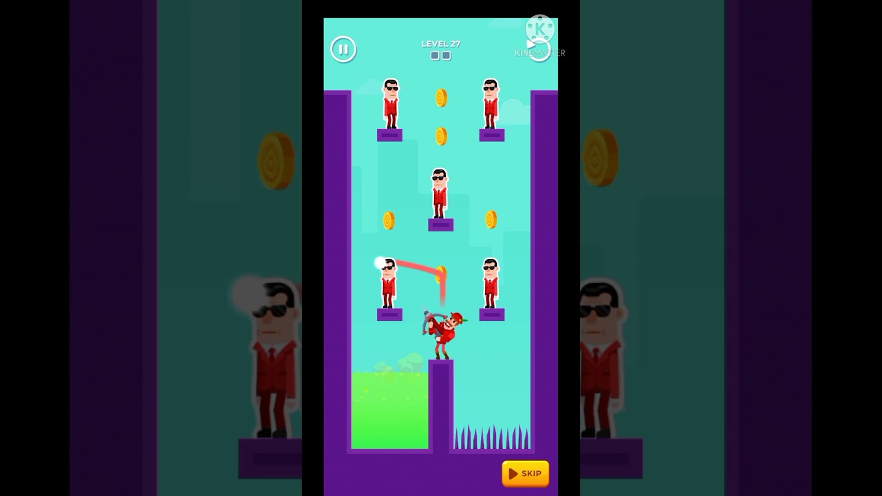 Draw anything to kill them all.Drawmaster best of all(level 27)