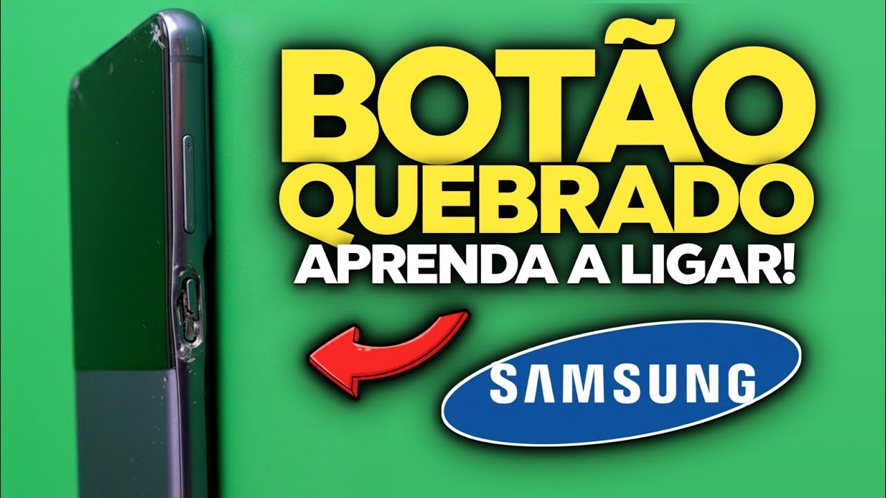 BOTÃO POWER DO SAMSUNG NÃO FUNCIONA? VEJA COMO LIGAR O CELULAR SEM O BOTÃO