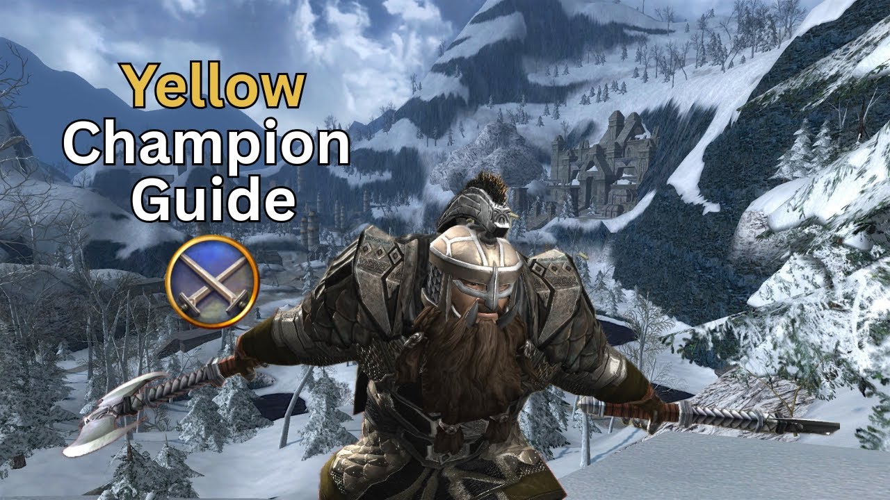 Lotro Champion Yellow Line | Смертельный шторм | Игровой процесс и ротация | #lotro #lotroguide