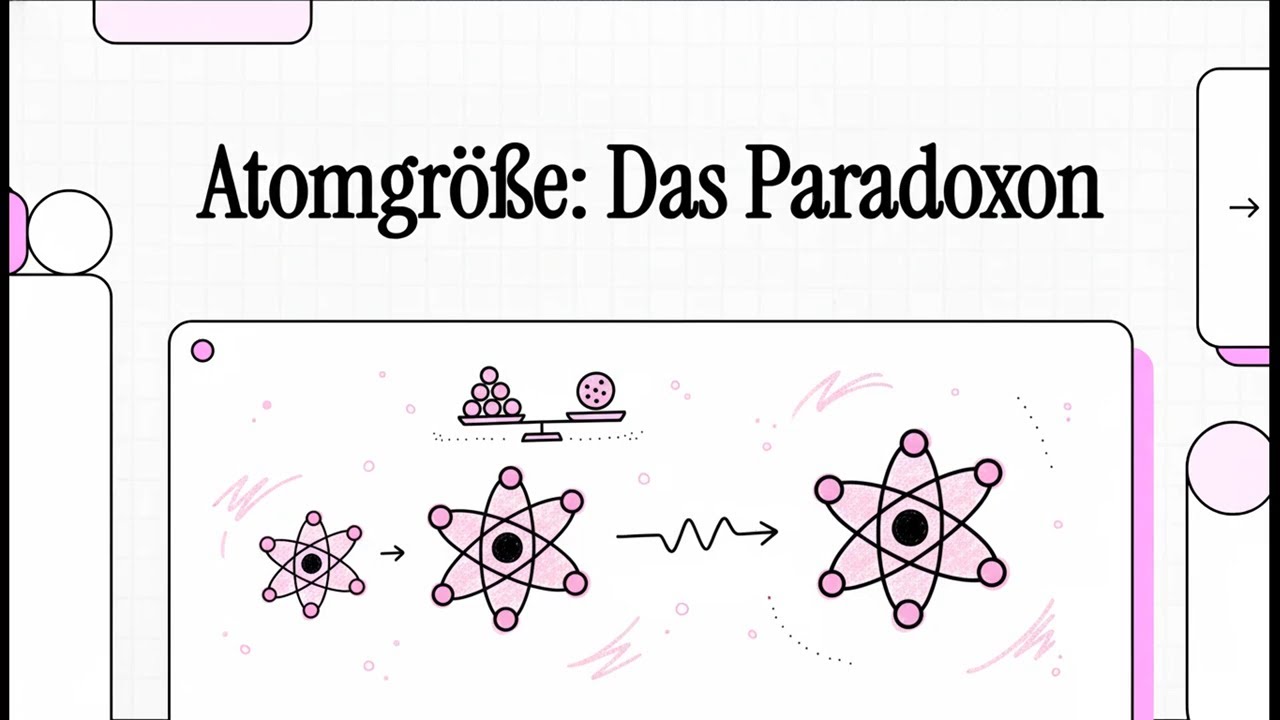 Atomgr&ouml;&szlig;e: Das Paradoxon | EINFACH ERKL&Auml;RT