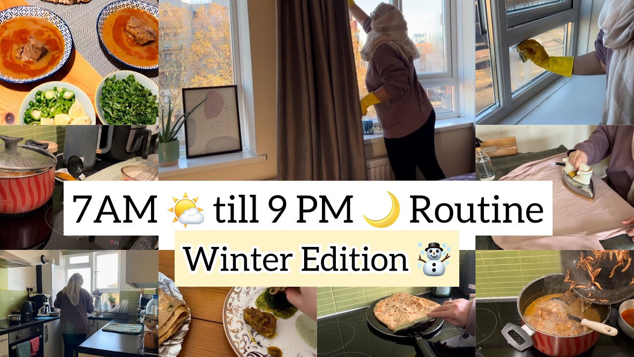 A Productive Winter Day Routine | Sardi k khanay ❤️ | Morning to Night Routine