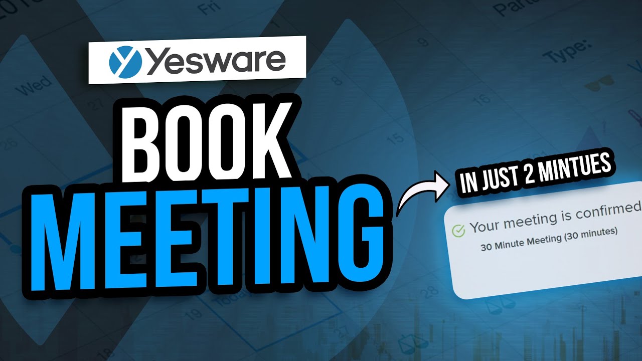 How to book meeting with Yesware 2025