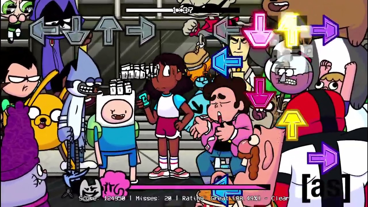 FNF Rastion – On a Cartoon Friday (ROASTED) 