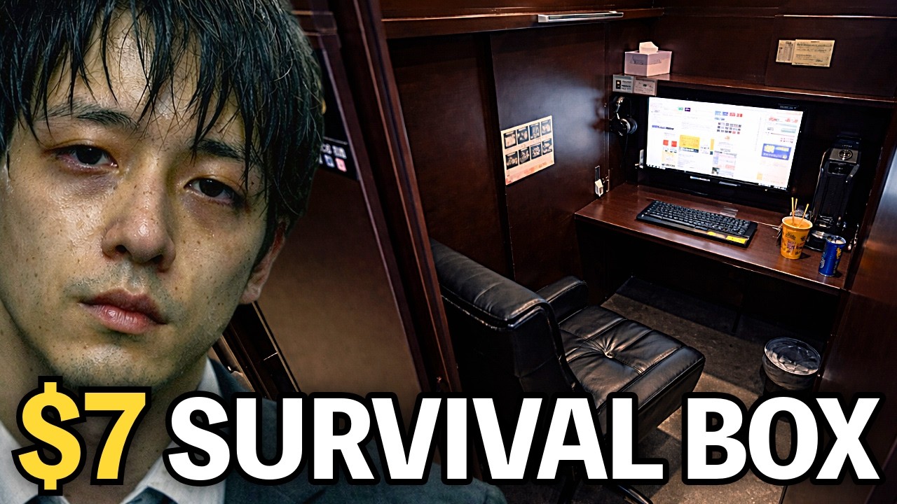 The Reality of a Japanese Salaryman who Suddenly had to use an Internet Cafe in Tokyo