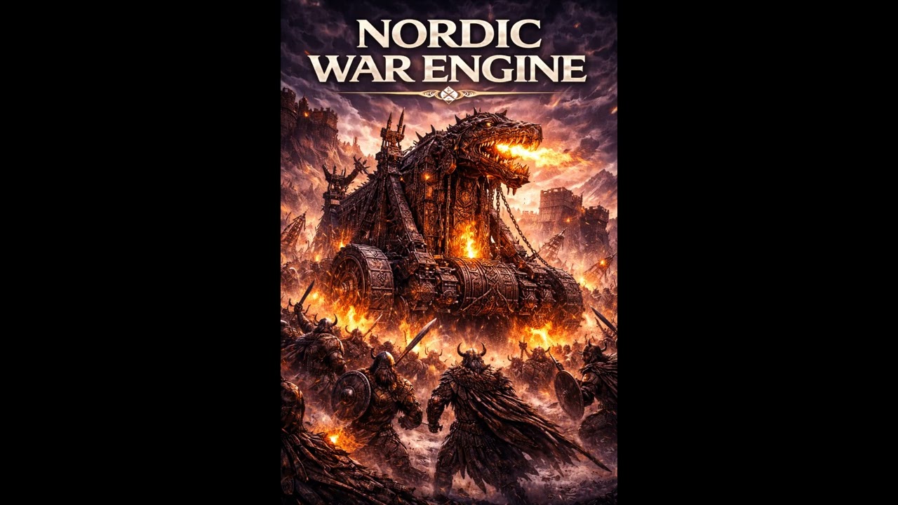 NORDIC WAR ENGINE ⚙️ Hardstyle × Hardtechno (155–160 BPM) | Dark Nordic Industrial