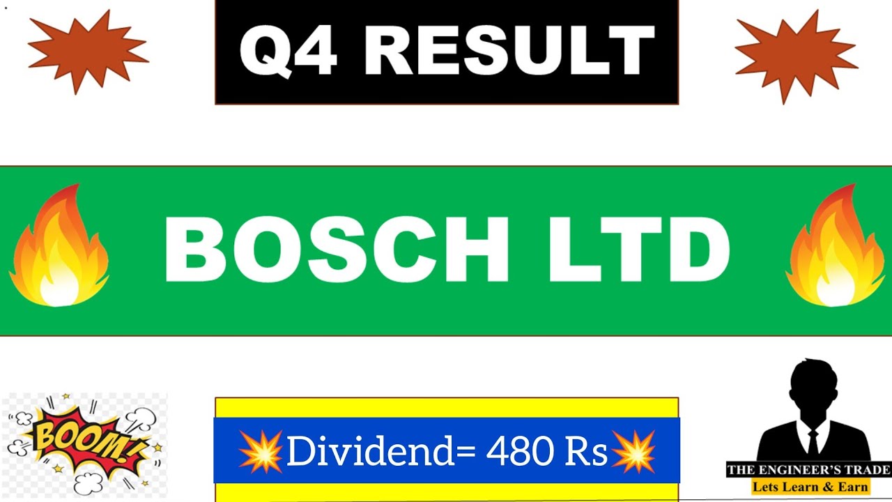 Bosch q4 Results 2023 | Bosch results today | Bosch dividend 2023 | Bosch share latest news | Bosch