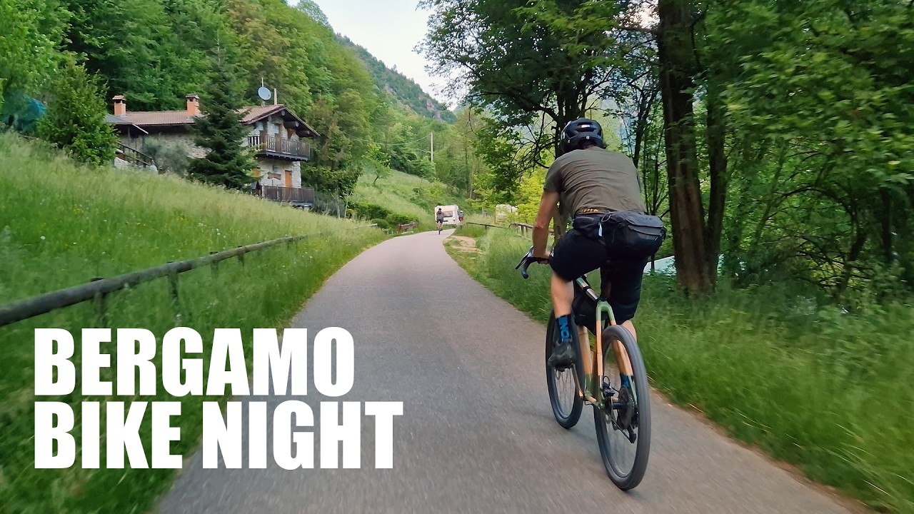 BERGAMO BIKE NIGHT 2025: 80 km sulla ciclabile della Val Seriana!