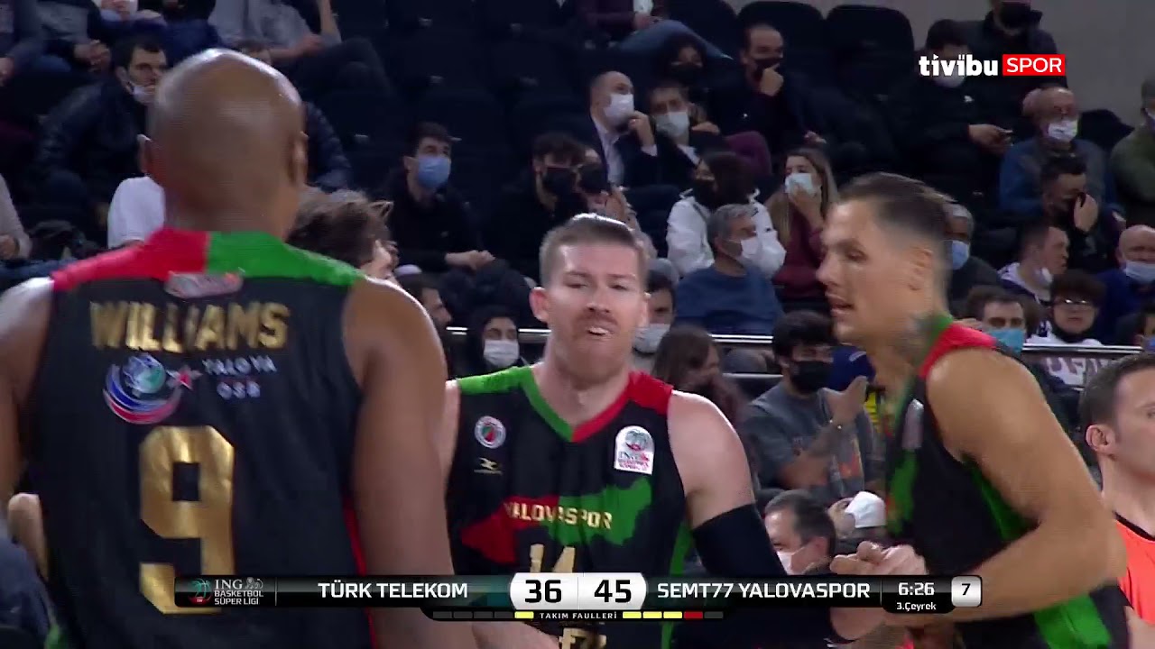 BSL 10. Hafta Özet | Türk Telekom 68-80 Semt77 Yalovaspor