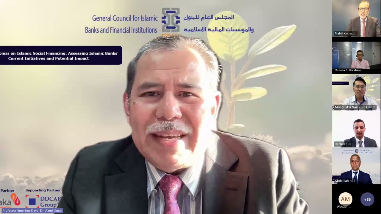 CIBAFI  Webinar on Islamic Social Financing