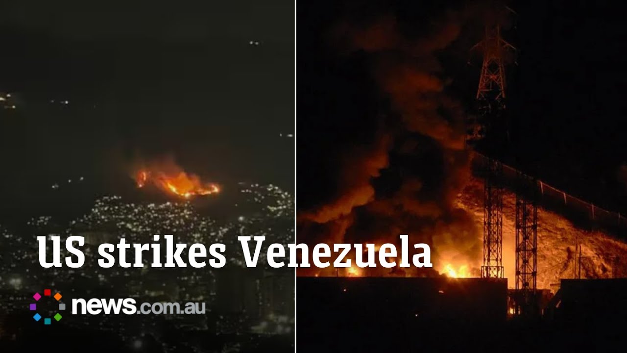Venezuela capital rocked by US airstrikes