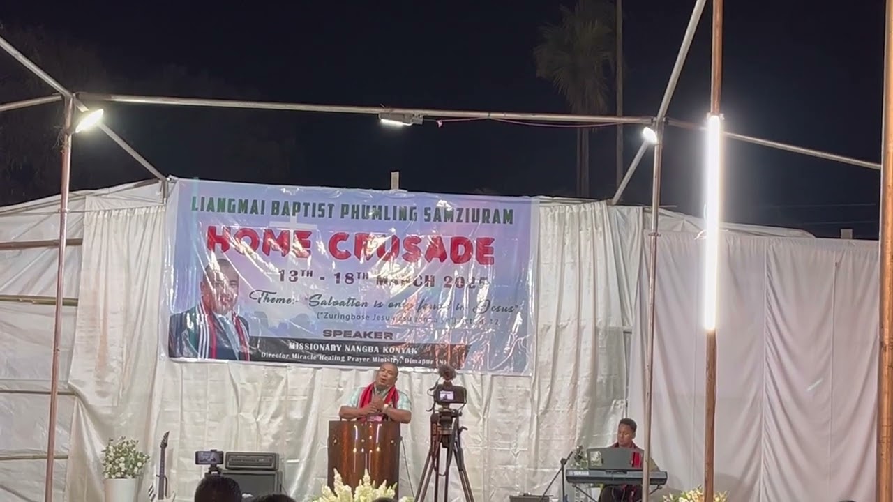 Liangmai Baptist Church Samziuram Home Crusade (Day 5)Nangba Konyak