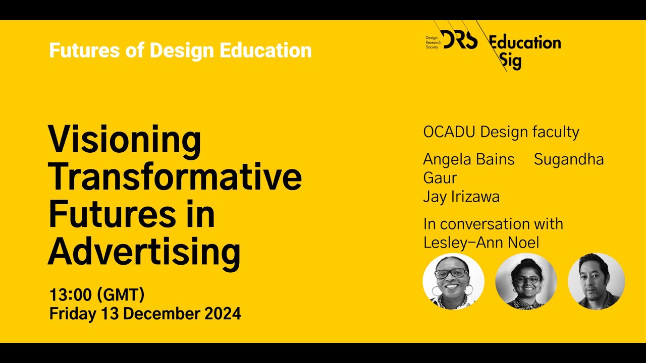 Futures of Design Ed 25: Visioning Transformative Futures in Advertising