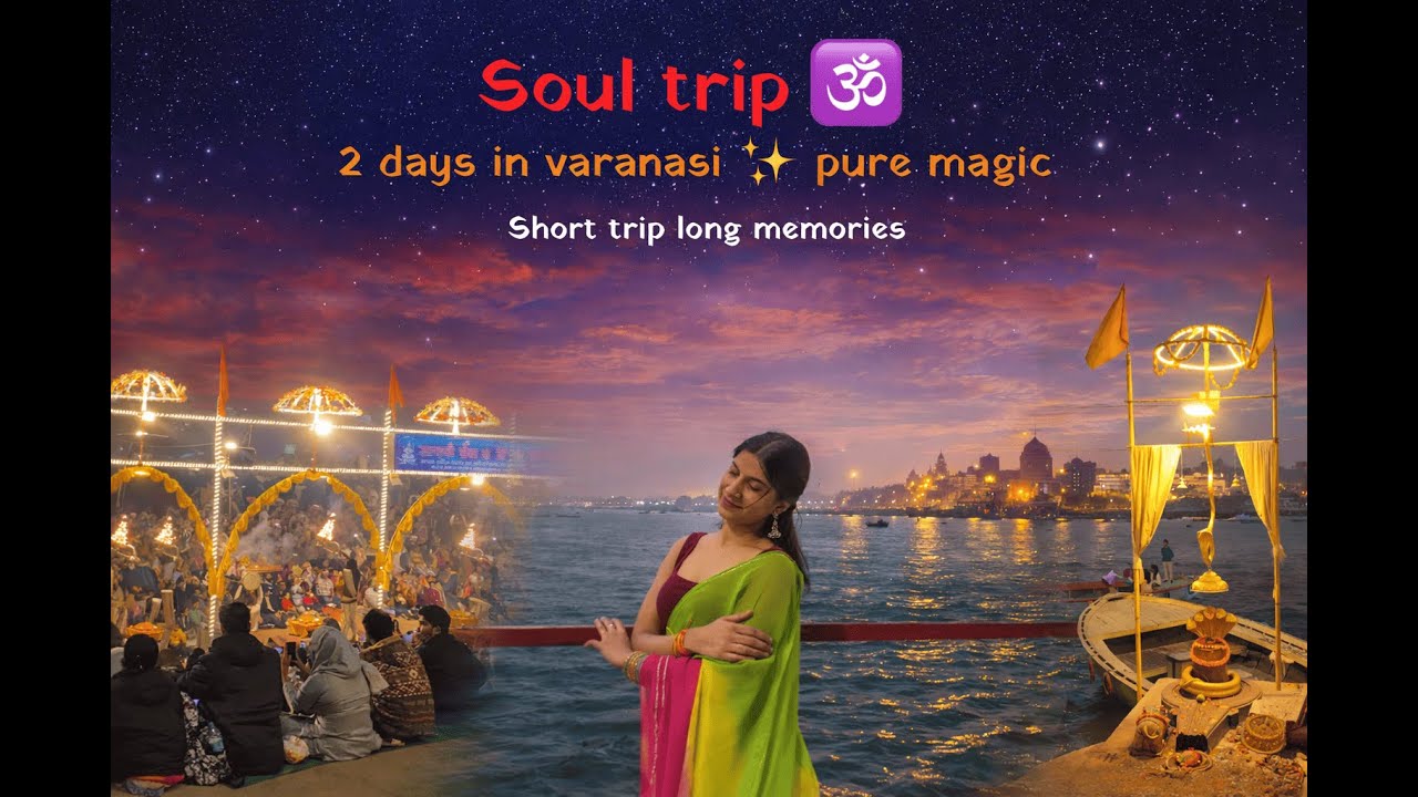 Unplanned Varanasi Trip 😱🪔 | Ganga Aarti, Bhang Thandai, Kashi Vishwanath | Banaras Vlog