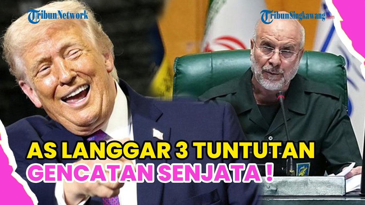 IRAN GERAM ! AS SUDAH LANGGAR 3 TUNTUTAN DI HARI H GENCATAN SENJATA