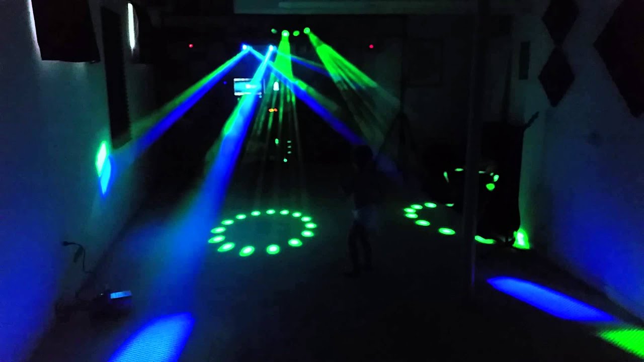 Mobile DJ Light setup