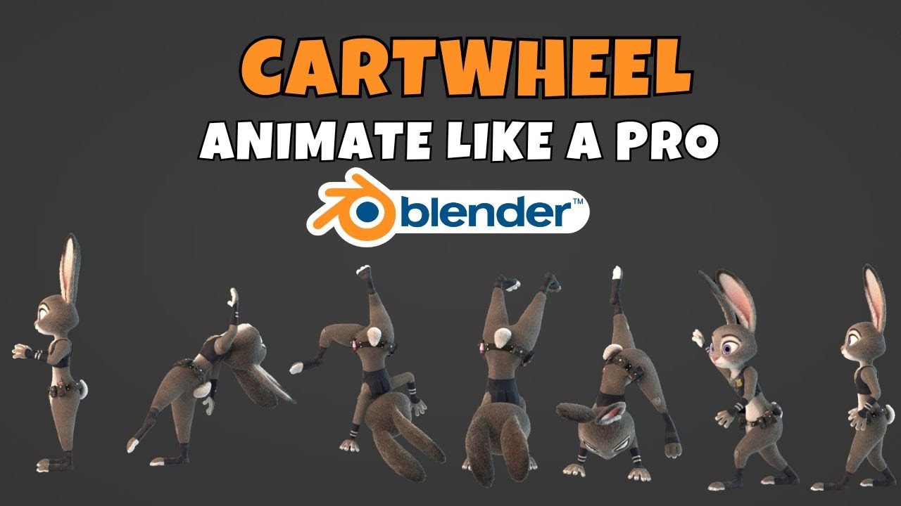 Learn to Animate like a PRO in Blender | Cartwheel 3D Animation