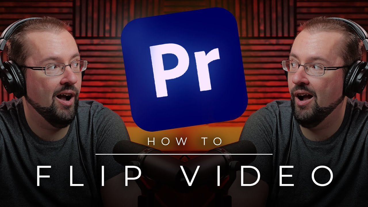 Как перевернуть видео по горизонтали, чтобы исправить эффект зеркала в Premiere Pro