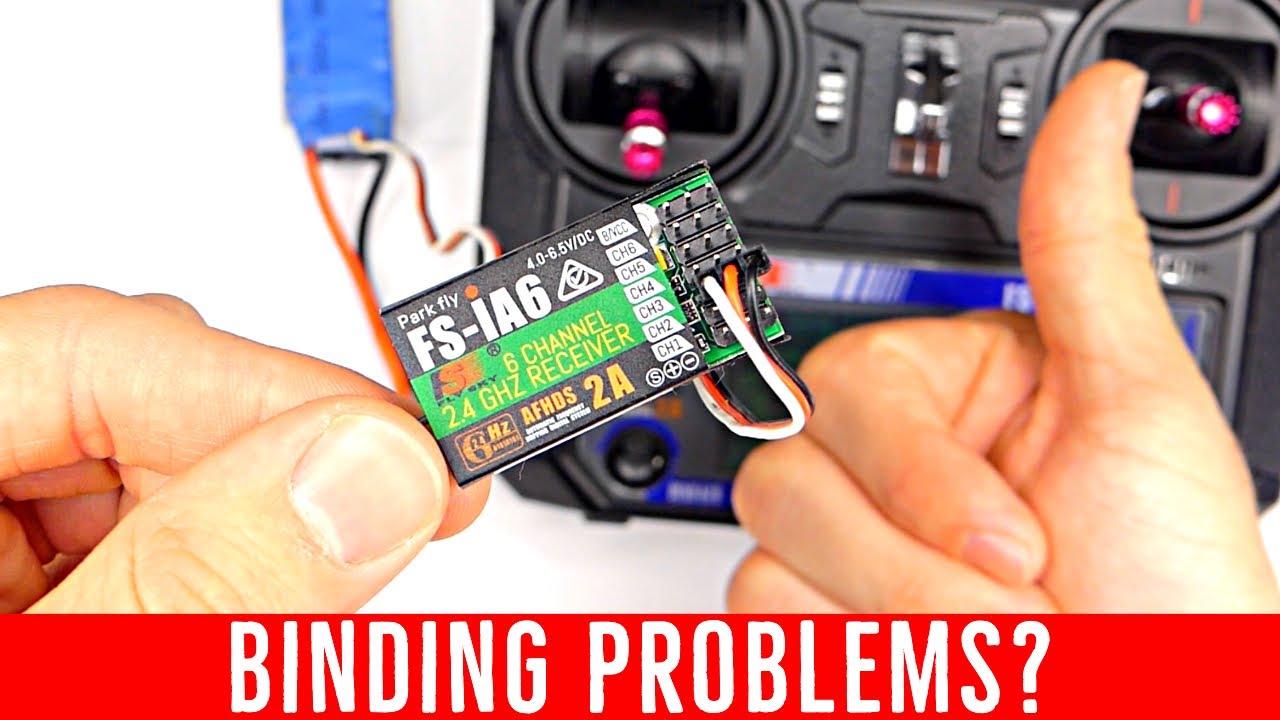 Flysky Receiver Not Binding? Fixes for 2 Common Problems Binding Flysky Rx - FS-iA6, FS-i6