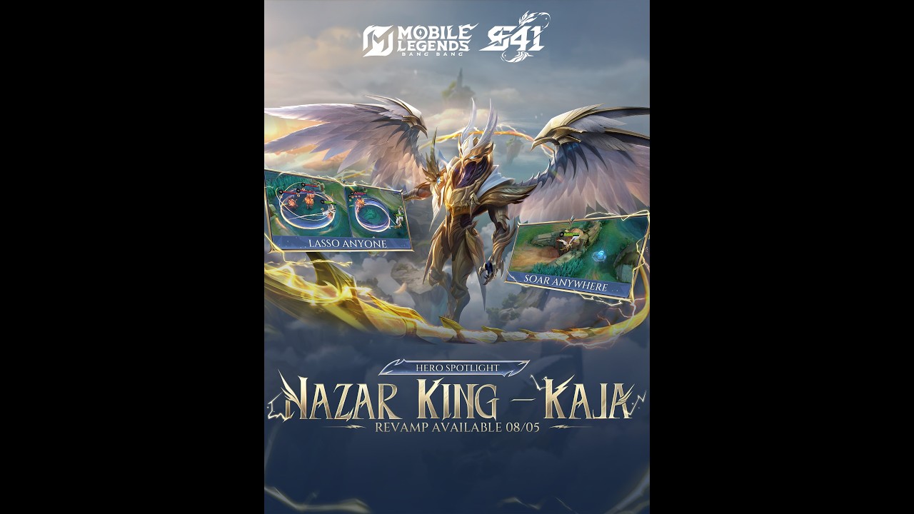 Hero Spotlight | Revamped Hero Kaja | Nazar King | Mobile Legends: Bang Bang