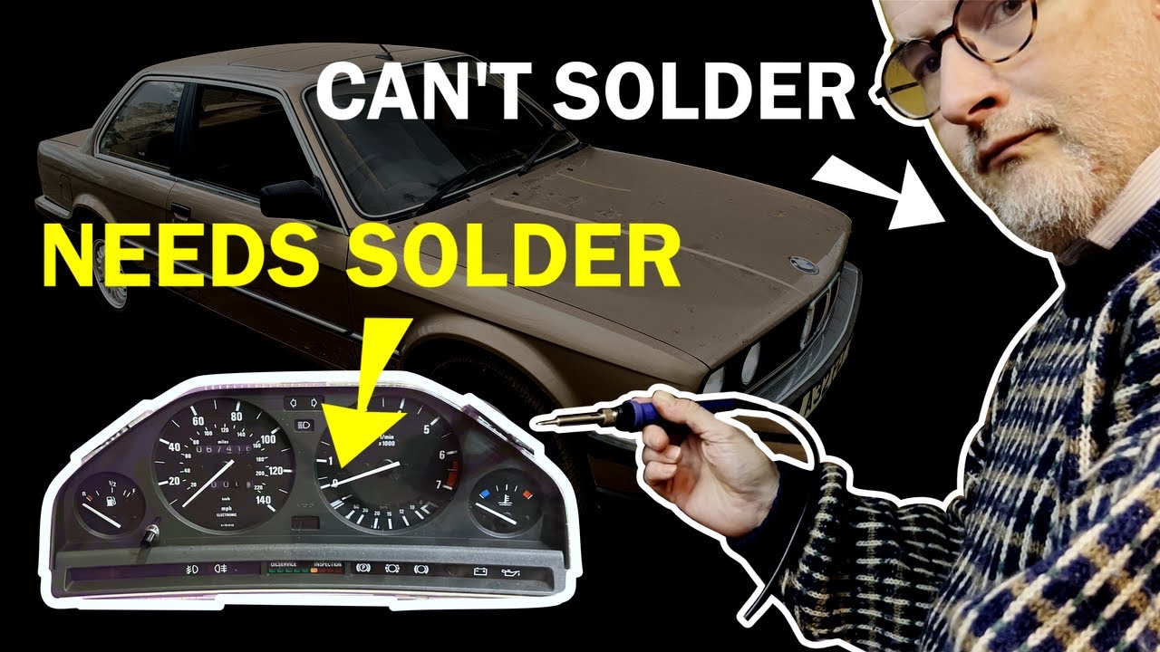 Overcoming the odds to fix my BMW E30’s instrument cluster