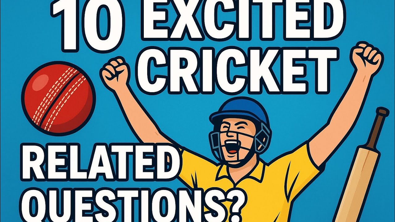 Cricket ke 10 Amazing Sawal Aur Unke Sahi Jawaab Cricket Lovers k liye🤗❤️
