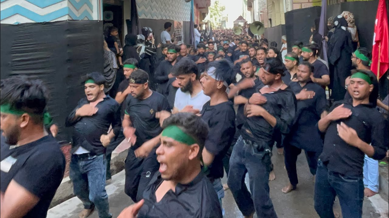 9 Muharram Juloos 2024 | Anjuman e Haidery Nowgawan Sadat | Live Asadar Nowgawan Sadat