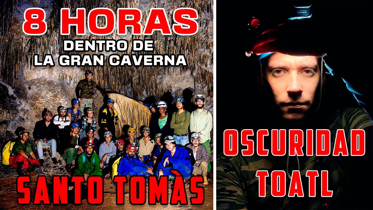 Caminamos 10 KM en OSCURIDAD TOTAL dentro de una CAVERNA!