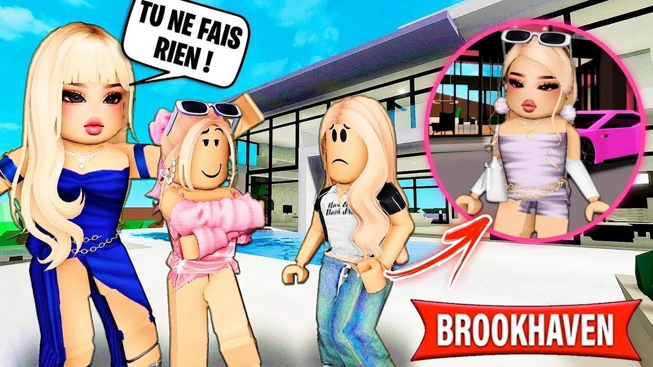 La fille rejetée par sa famille prend sa revanche ! | Histoires Brookhaven RP | Roblox