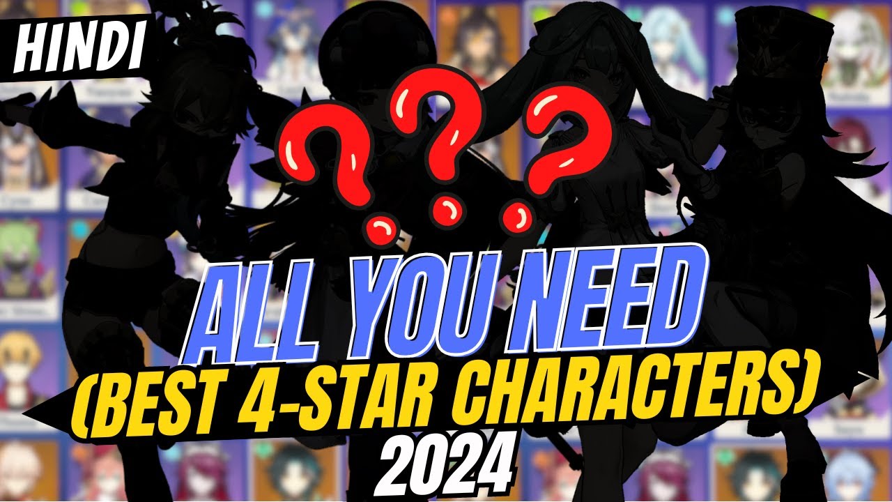Best 4-STAR Characters in Genshin Impact 2024 (My fav Before Natlan)
