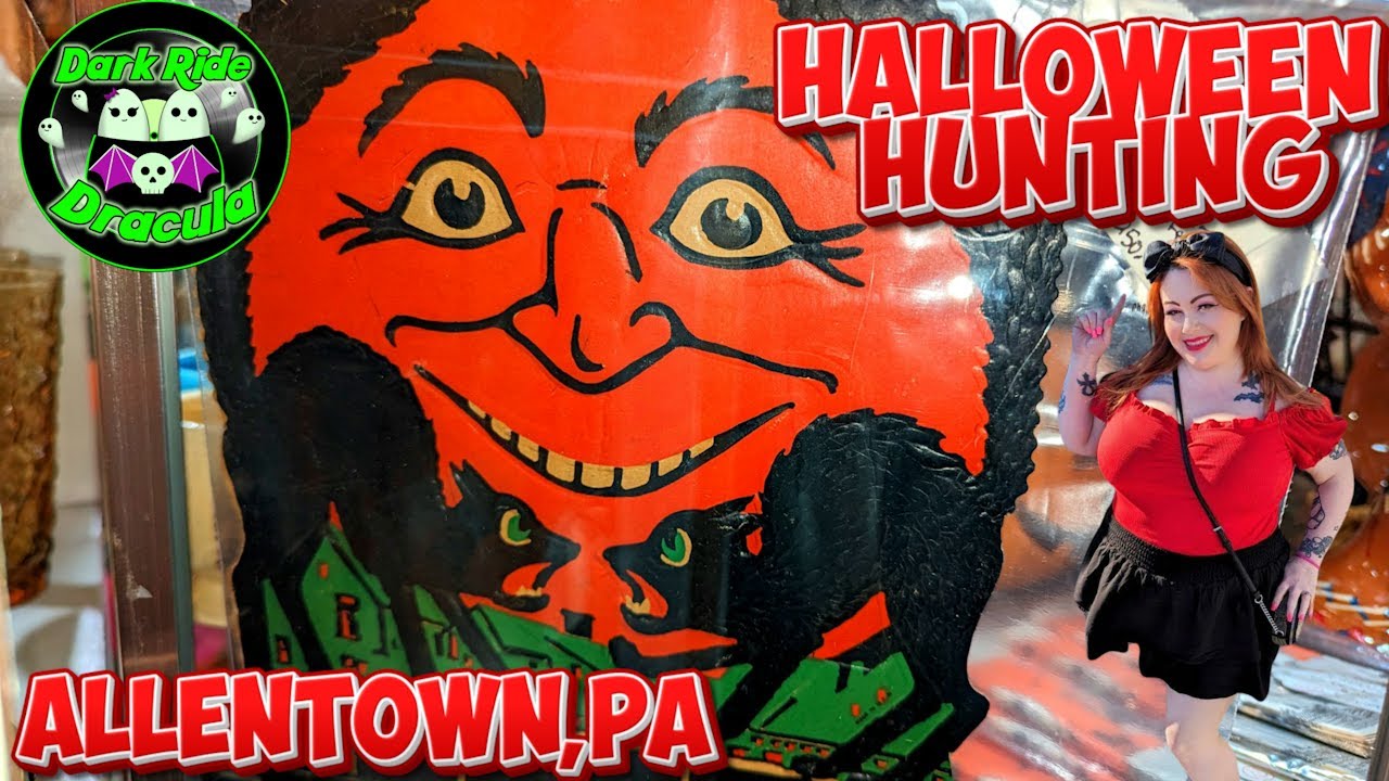 RETRO HALLOWEEN HUNTING IN ALLENTOWN,PA