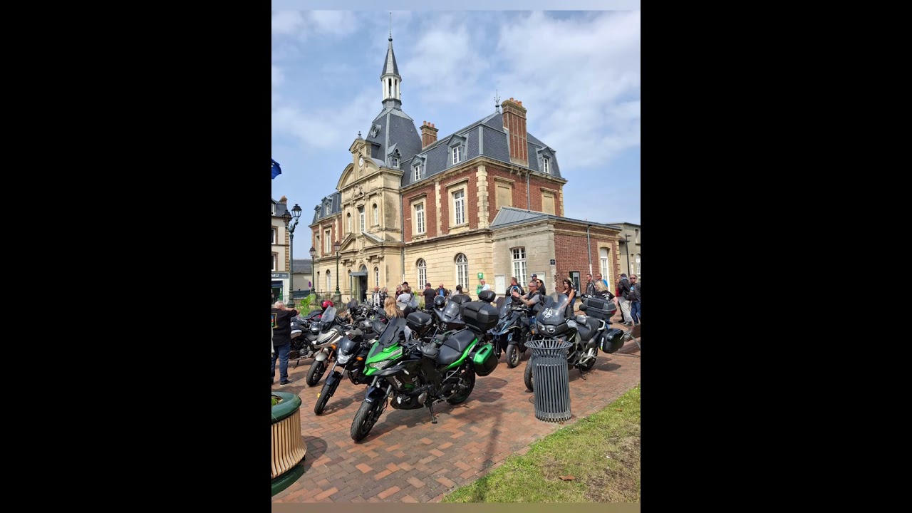 Balade moto direction Cabourg