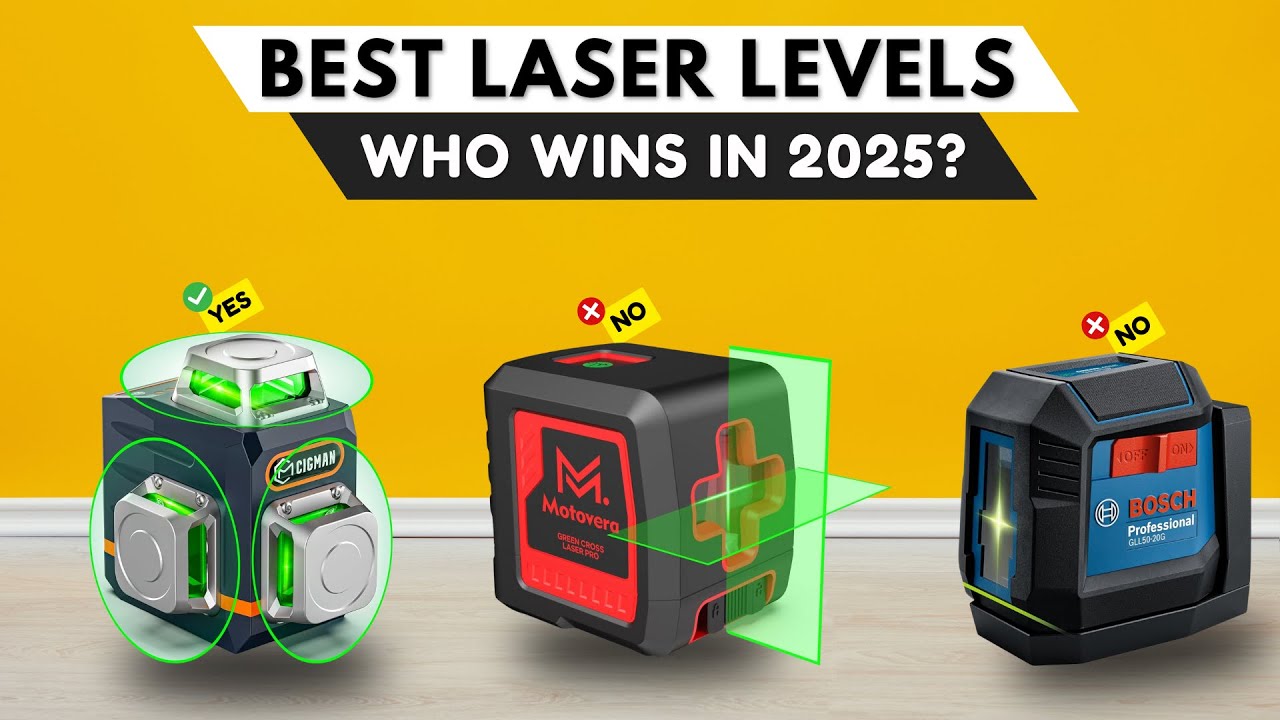Best Laser Levels 2025 [watch before you buy]