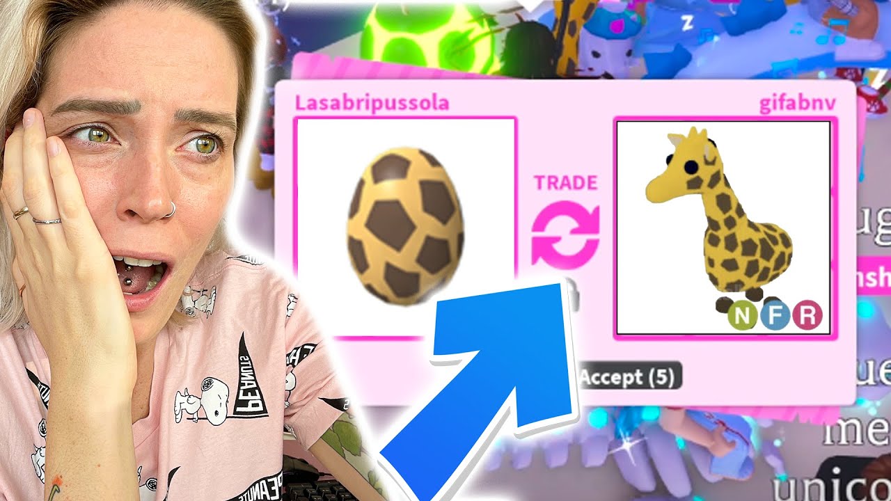 MI SENTO MALE, GIRAFFA su Adopt me?!?