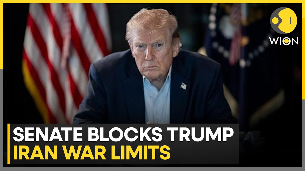 US-Iran War: US Senate Rejects Bid to Curb Trump’s Iran War Powers as Conflict Continues | WION