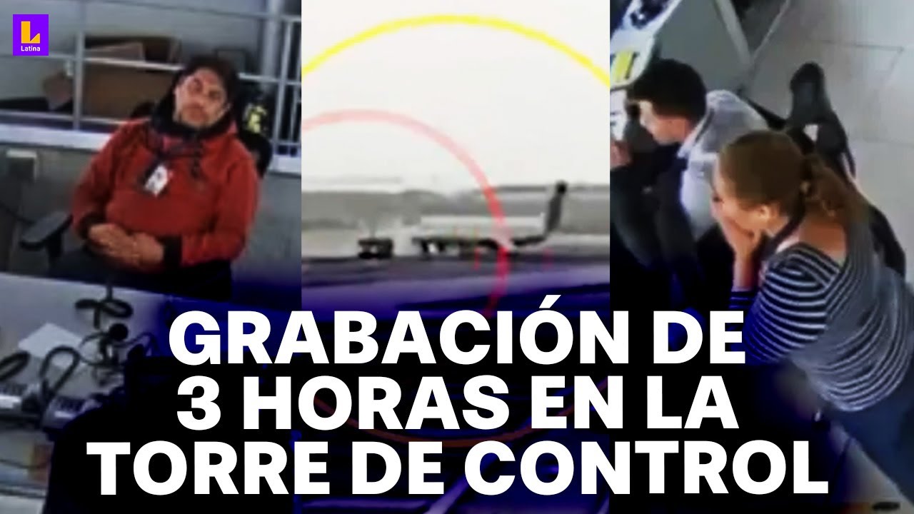 Accidente en aeropuerto Jorge Chávez: Video completo EXCLUSIVO de la torre de control de Corpac
