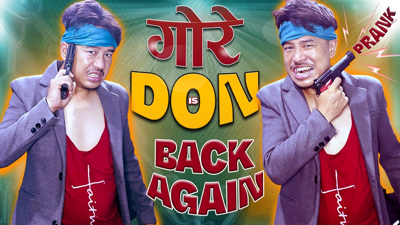 nepali prank | gore don back again/गोरे don part -2 | funny/comedy video/new prank 2023 |alish rai|