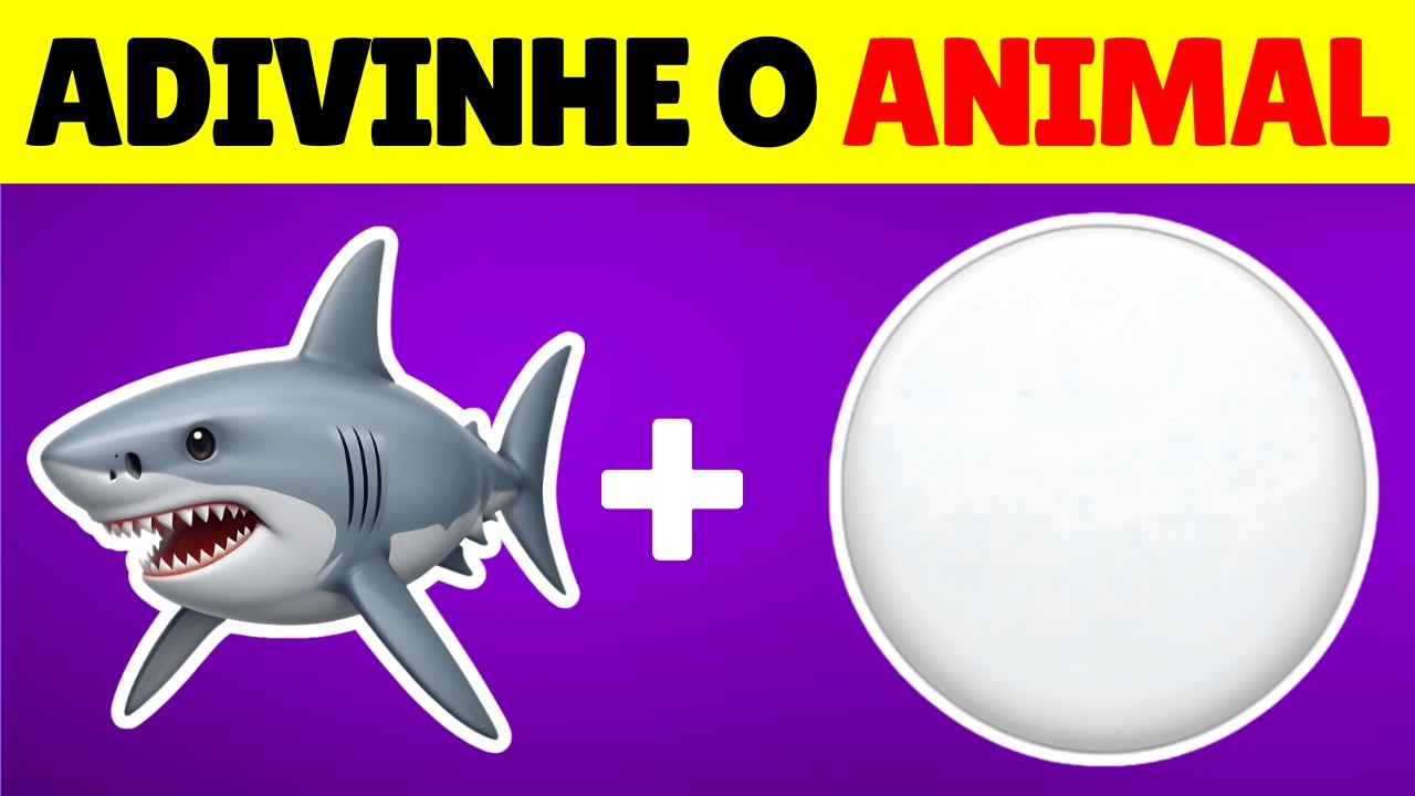 🐾 Quiz de Animais com Emojis! 🦊🤔 | Você Reconhece os 36? | Quiz Espacial