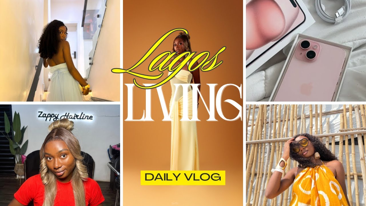 Lagos Living: Dealing With Lagos In December| New wigs, Birthday Glam, Staycation, New iPhone 