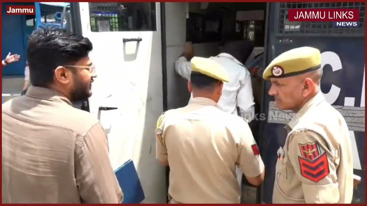 NIA Produces Pakistani Terror Suspects Abu Hureira and Khubaib in Jammu Court