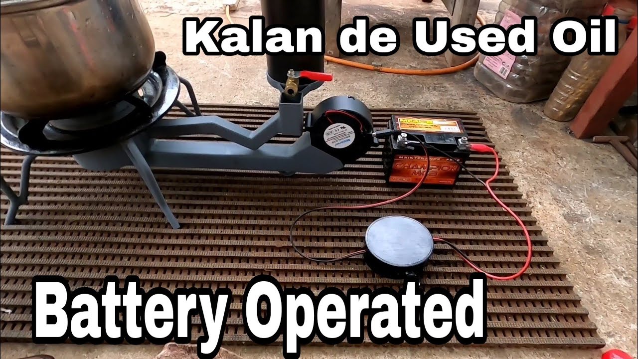 Kalan de Used Oil/Battery Operated