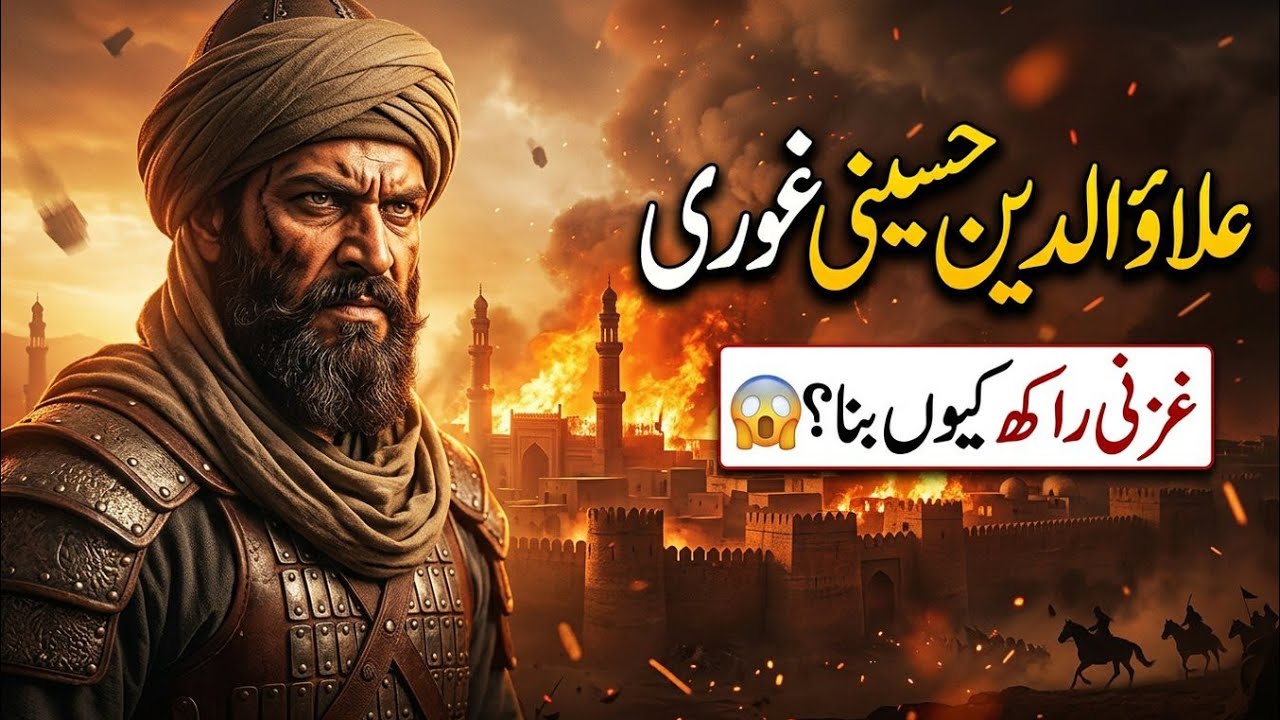 علاؤدین حسین غوری: جس نے غزنی کو راکھ کر دیا | Alauddin Husayn Ghori History